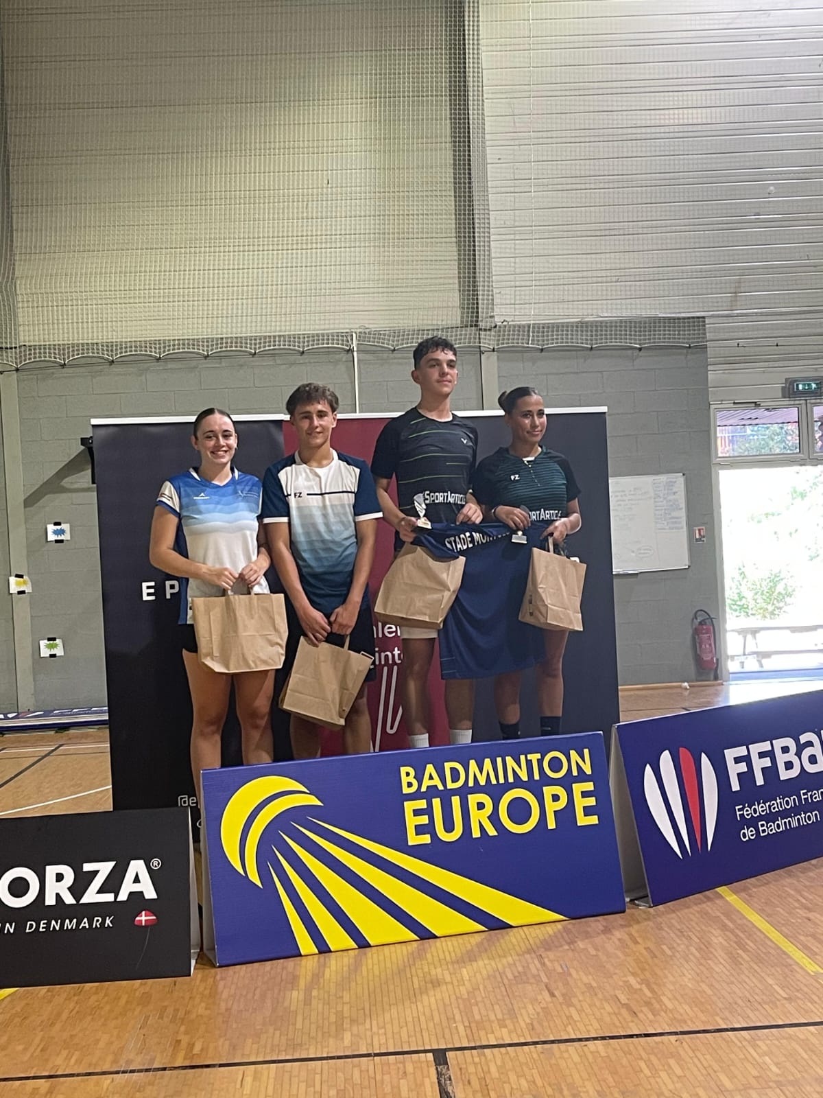 Subcampeonato para Blanca Cantón y Jorge Royo en el French Open U17 de Talence (Francia)